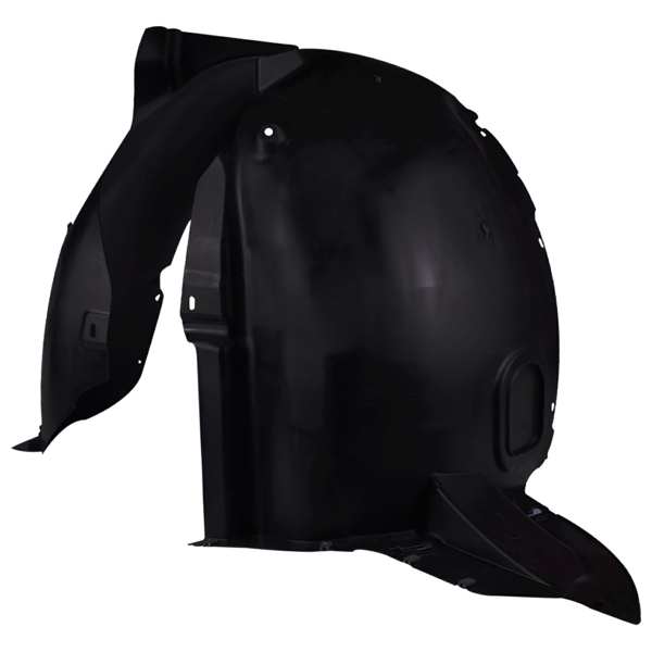 Plastic wheel housing